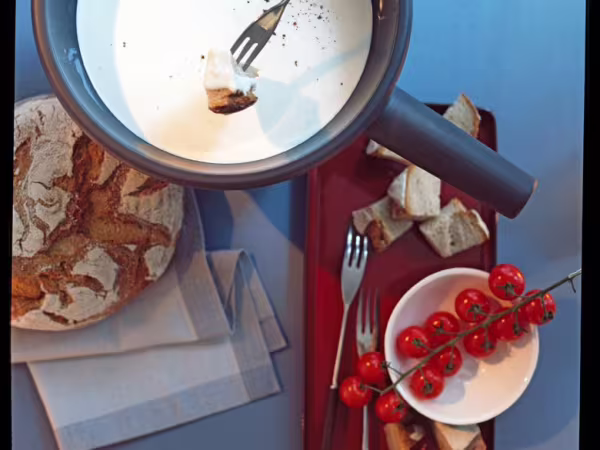 Rustikální fondue