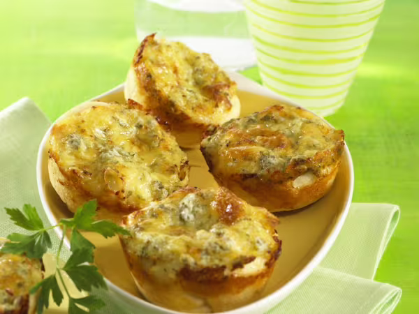 Bylinkovo - sýrové muffiny