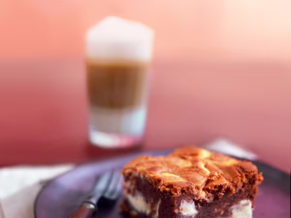 Čokoládové brownies s Philadelphií